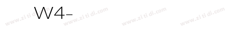 腾祥铭宋简 W4字体转换